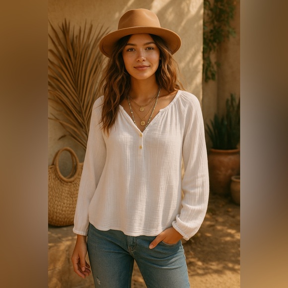 NEW Sanctuary White Blouse - Picture 1 of 5